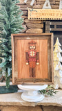 Wooden Segmented Nutcracker Soldier - WALL Art