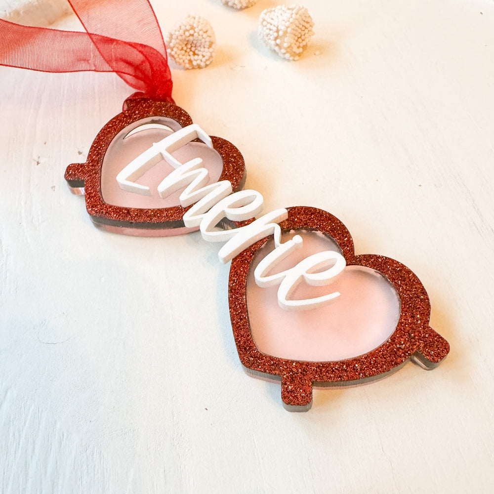 Heart Sunglasses Valentines Day Gift Tags