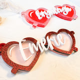 Heart Sunglasses Valentines Day Gift Tags