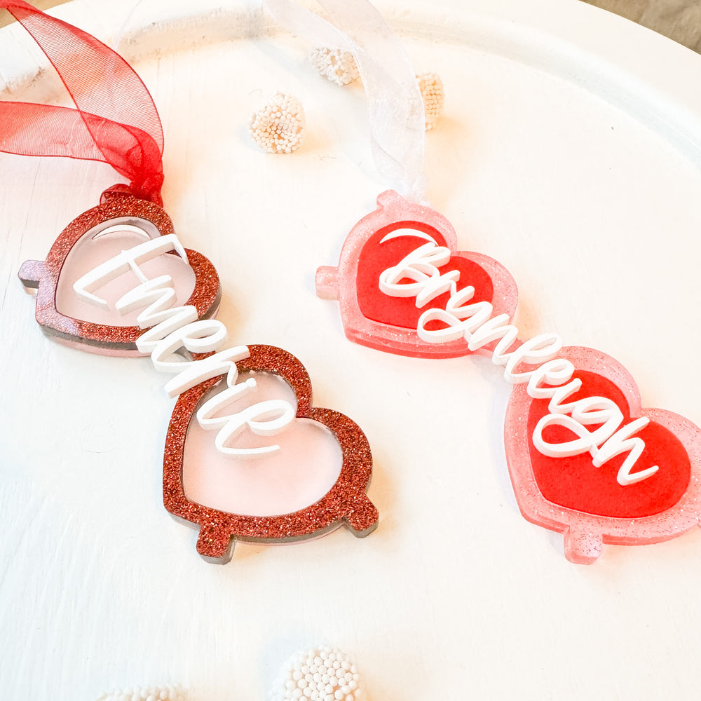 Heart Sunglasses Valentines Day Gift Tags