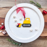 Construction Truck Valentines Day Gift Tags