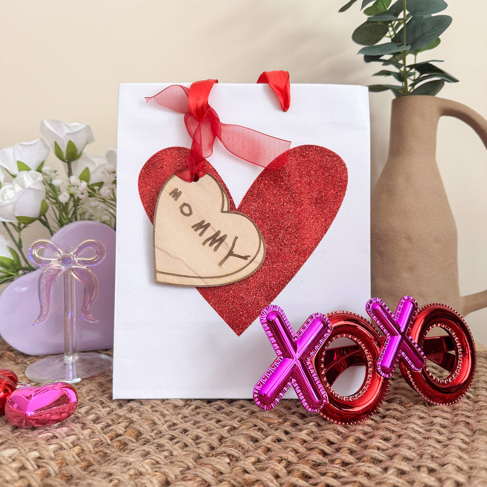 Conversation Heart Valentines Day Gift Tags