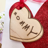 Conversation Heart Valentines Day Gift Tags