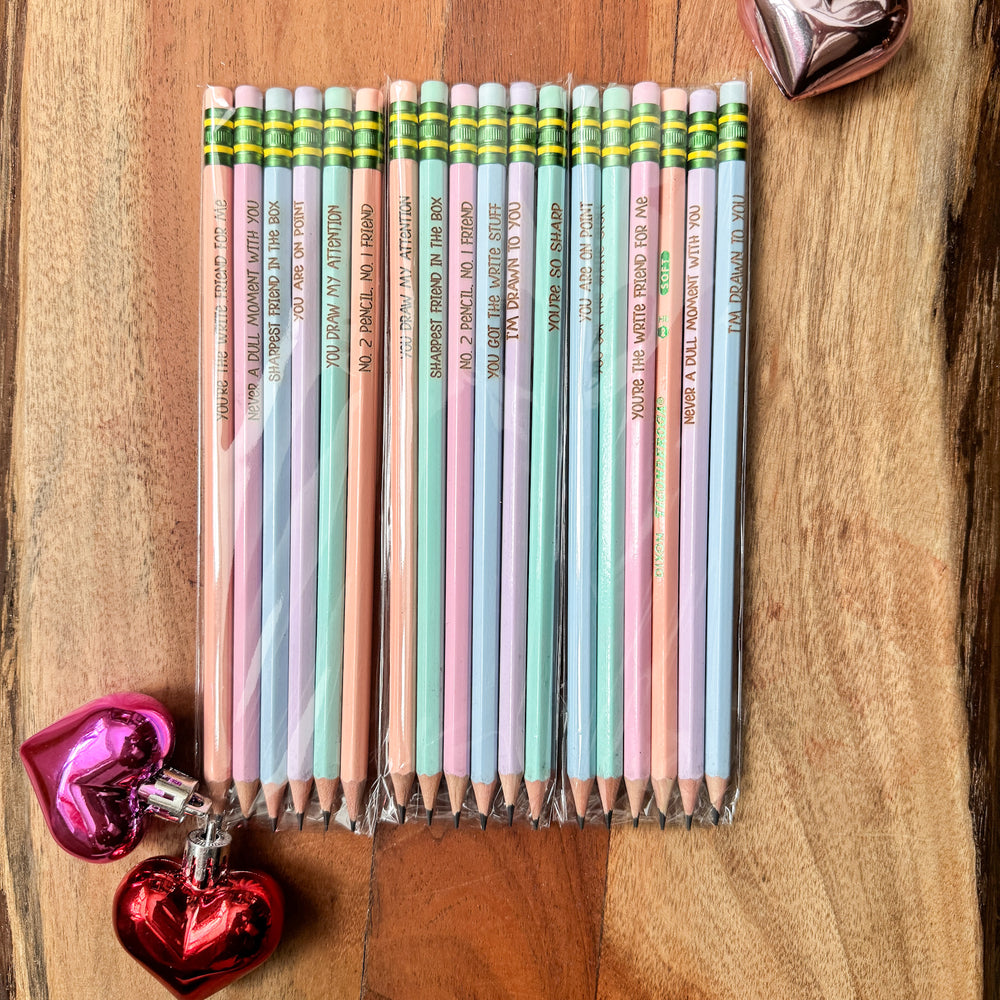 Valentine Pencil Sets