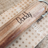 Engraved Bamboo Barbeque Tools