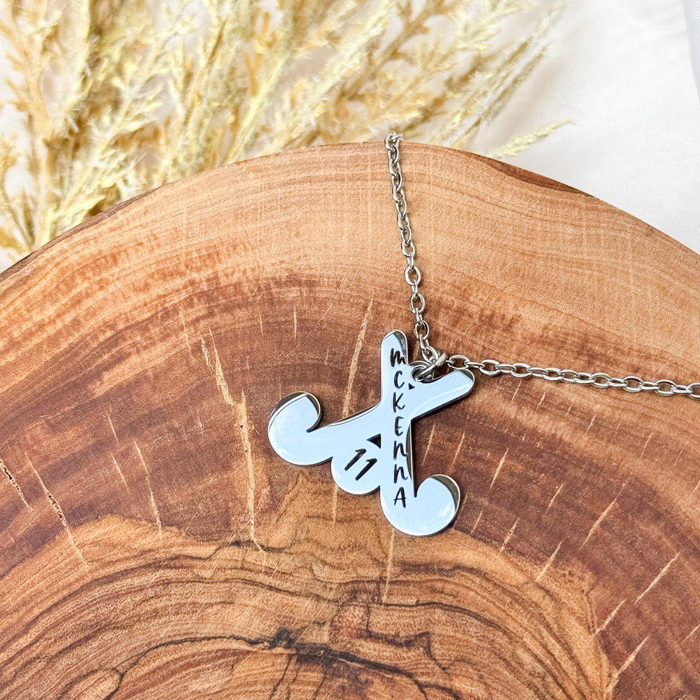 Field Hockey Necklace