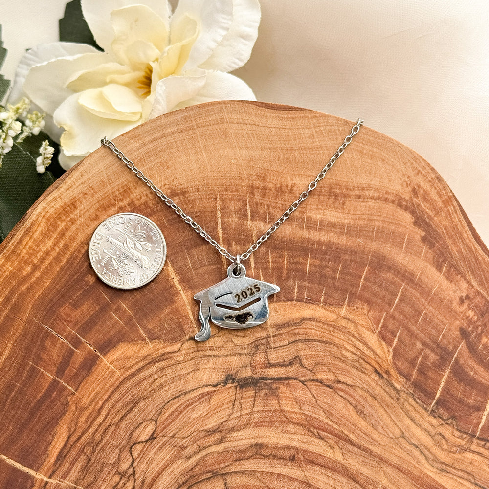 Graduation Cap Necklace