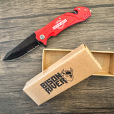 Bison River Personalized Rescue Knife