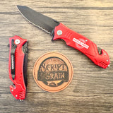 Bison River Personalized Rescue Knife