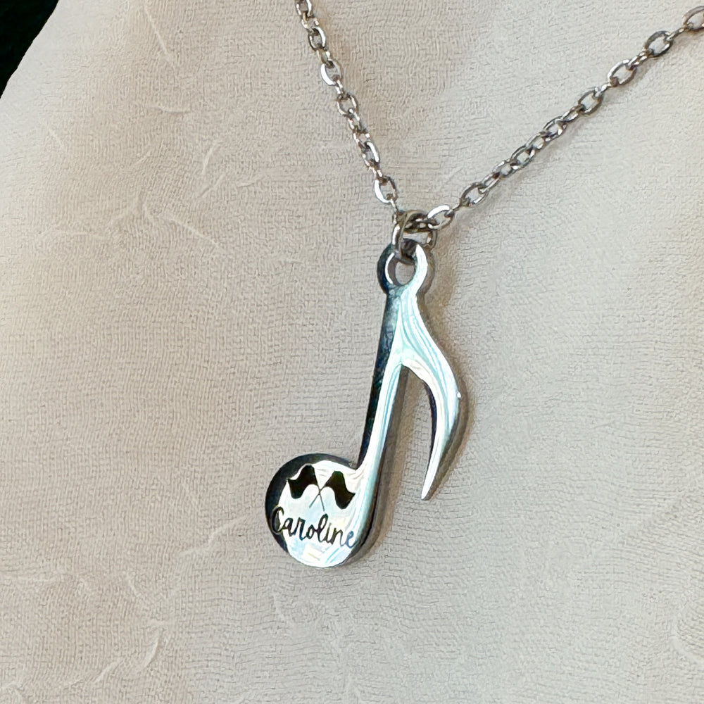 Musical Note Necklace