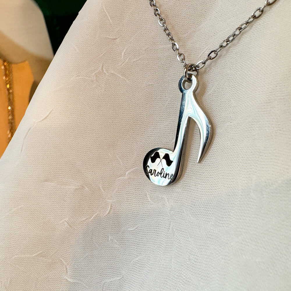 Musical Note Necklace