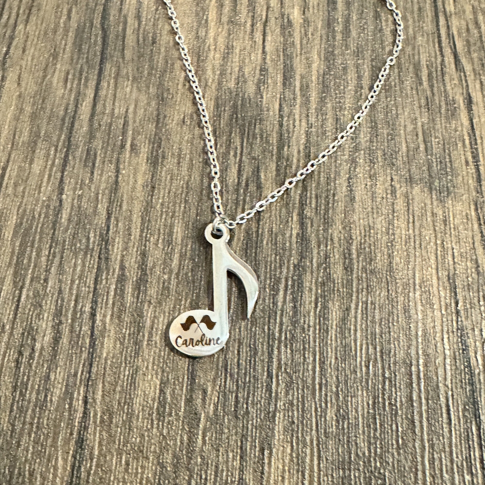 Musical Note Necklace