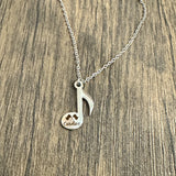 Musical Note Necklace