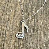 Musical Note Necklace