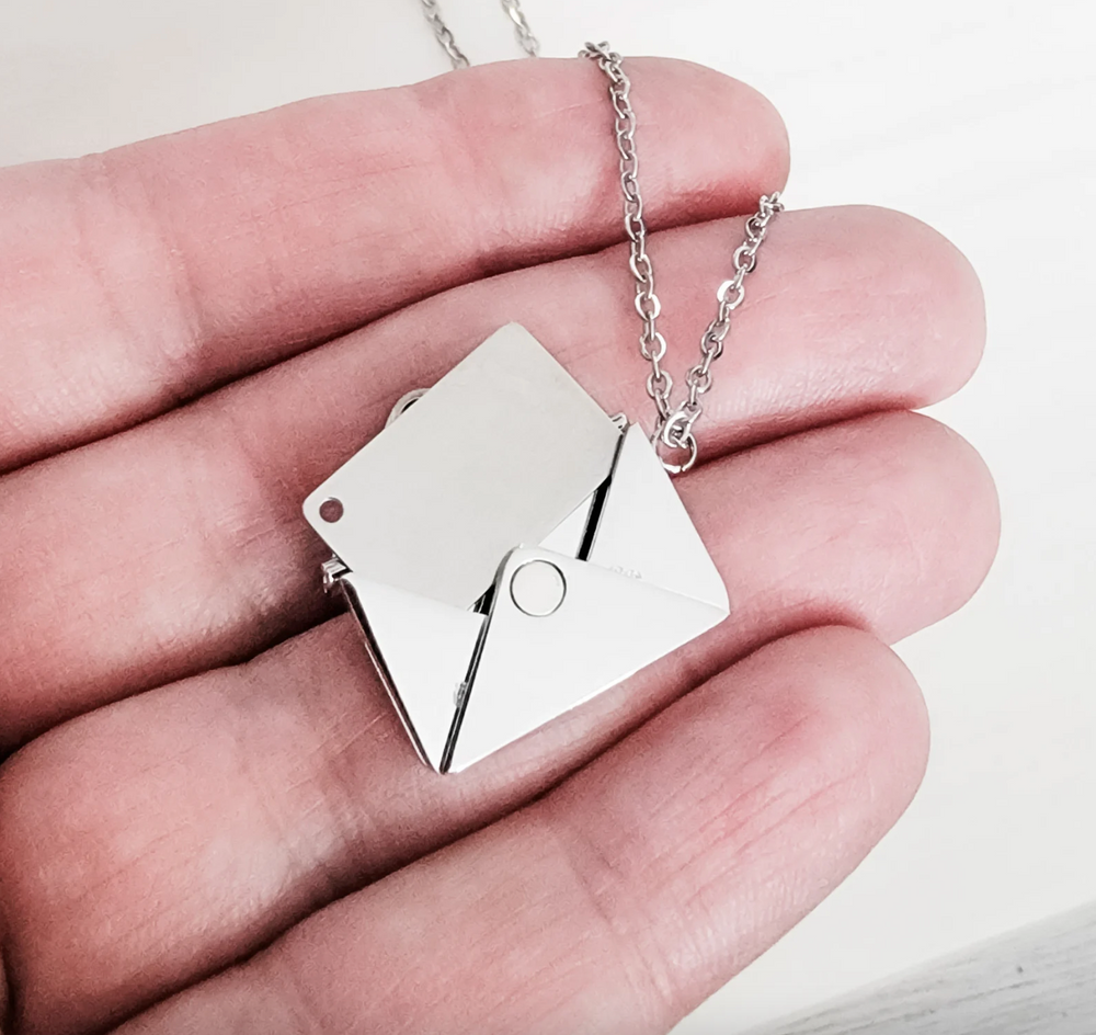 Secret Letter Envelope Necklace