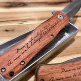 Rosewood/Stainless Steel Knife