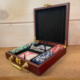 Engraved Poker Chip Set