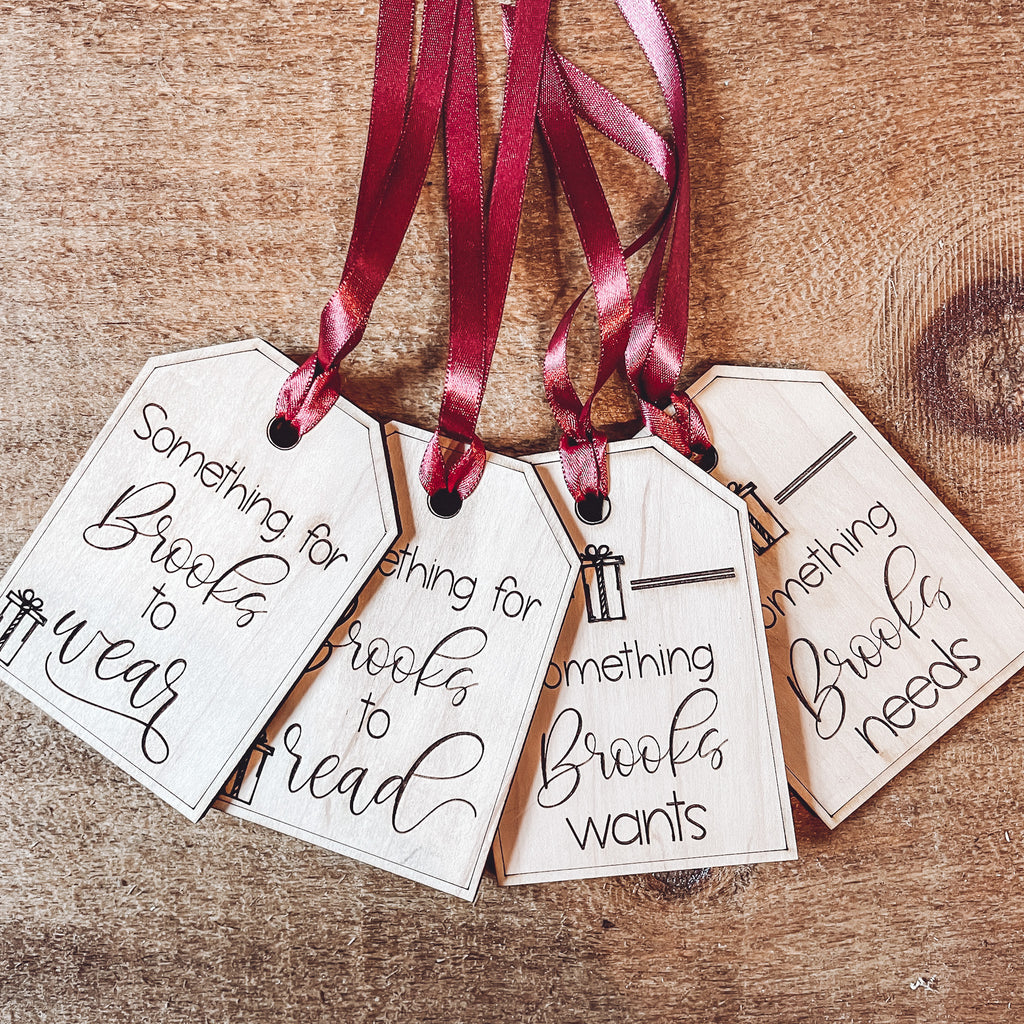 Something You Want, Something You Need, Gift Tags for Presents