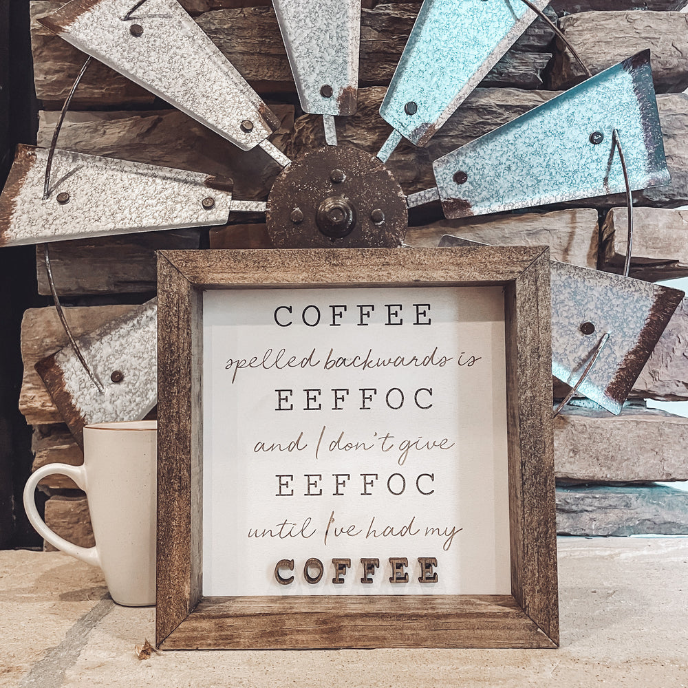 EEFFOC | Coffee Sign