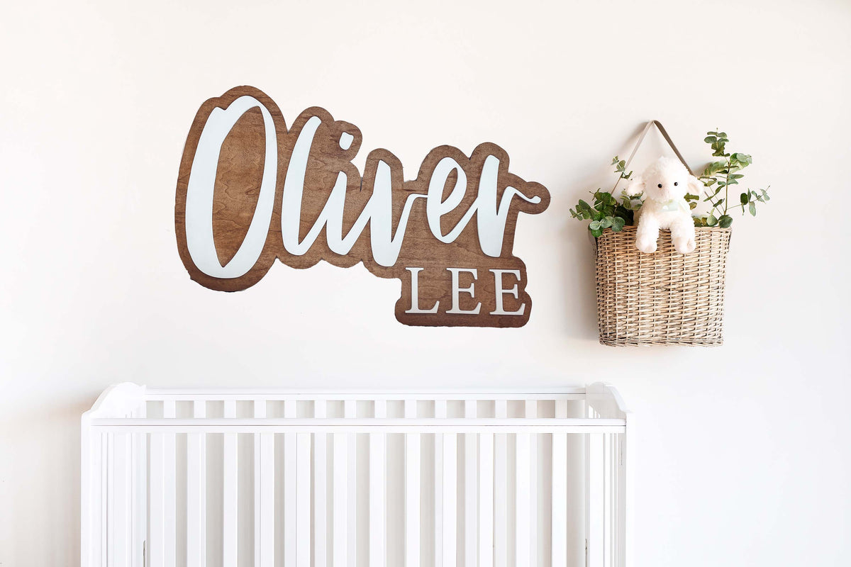 Custom Wooden Name Sign Nursery Name Sign Nursery Decor Baby Name Sign Laser Cut Name Nursery Wall cheapest Art Custom Wood Name Sign